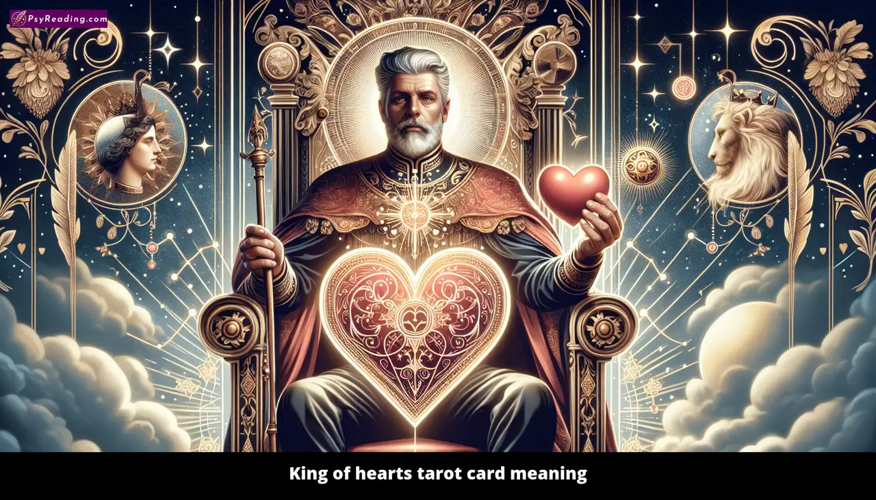 King Of Hearts Tarot Card Meaning