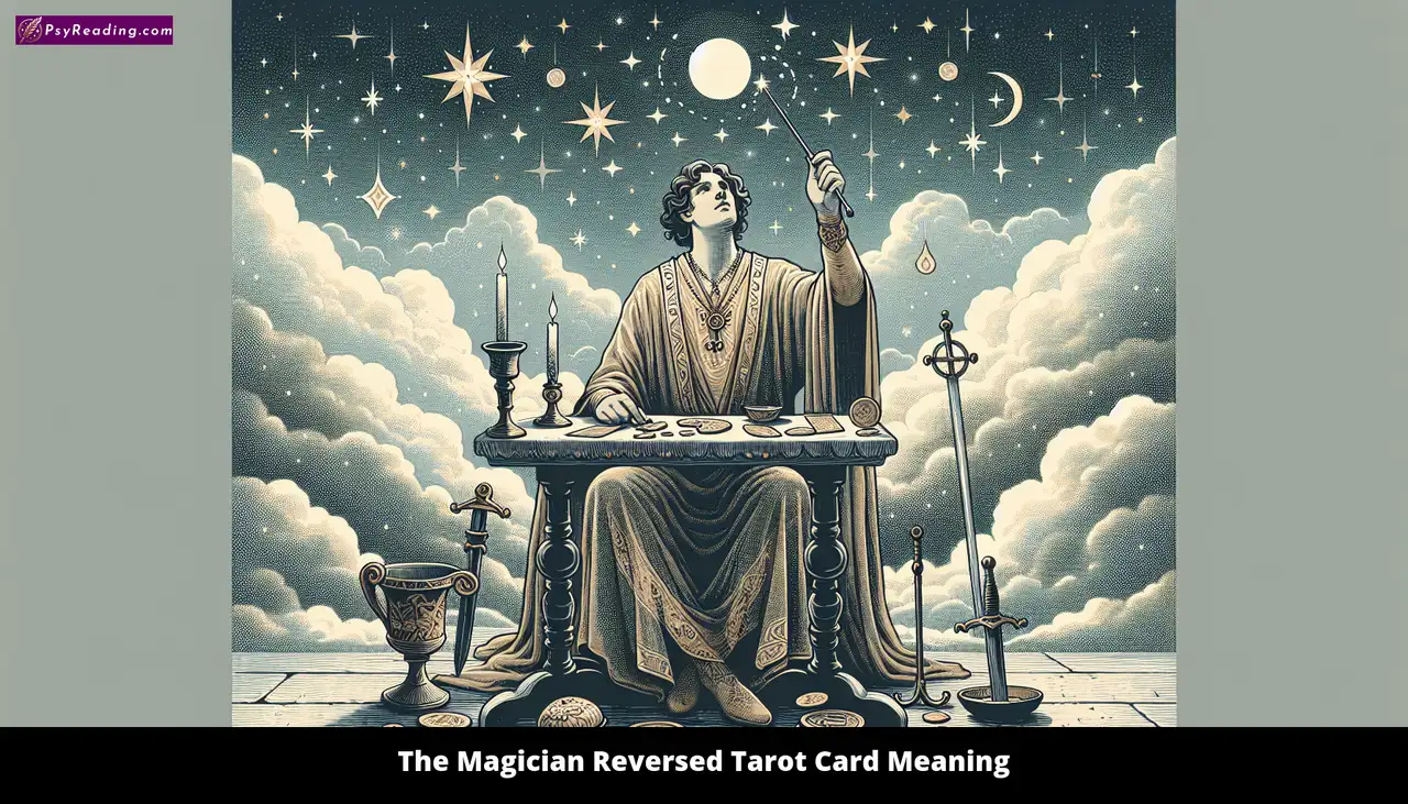 The Magician Reversed Tarot Card Meaning