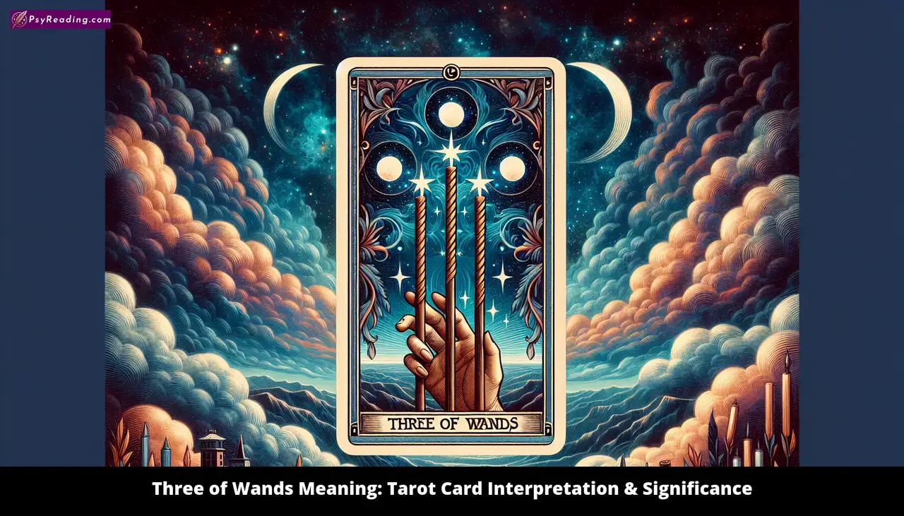 Three of Wands Meaning: Tarot Card Interpretation & Significance