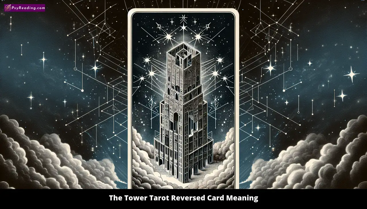 The Tower Tarot Reversed Card Meaning